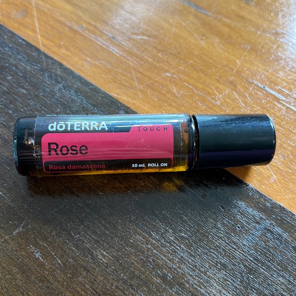 New, unexpired Doterra rose roller bottle